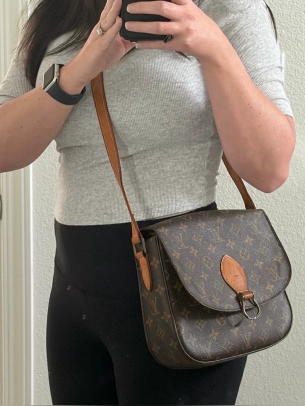 Louis Vuitton Monogram Saint Cloud GM Crossbody bag